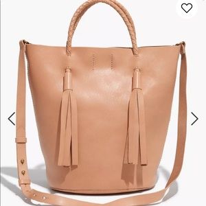 Madewell The Austin Tasseled Tote Crossbody Bag